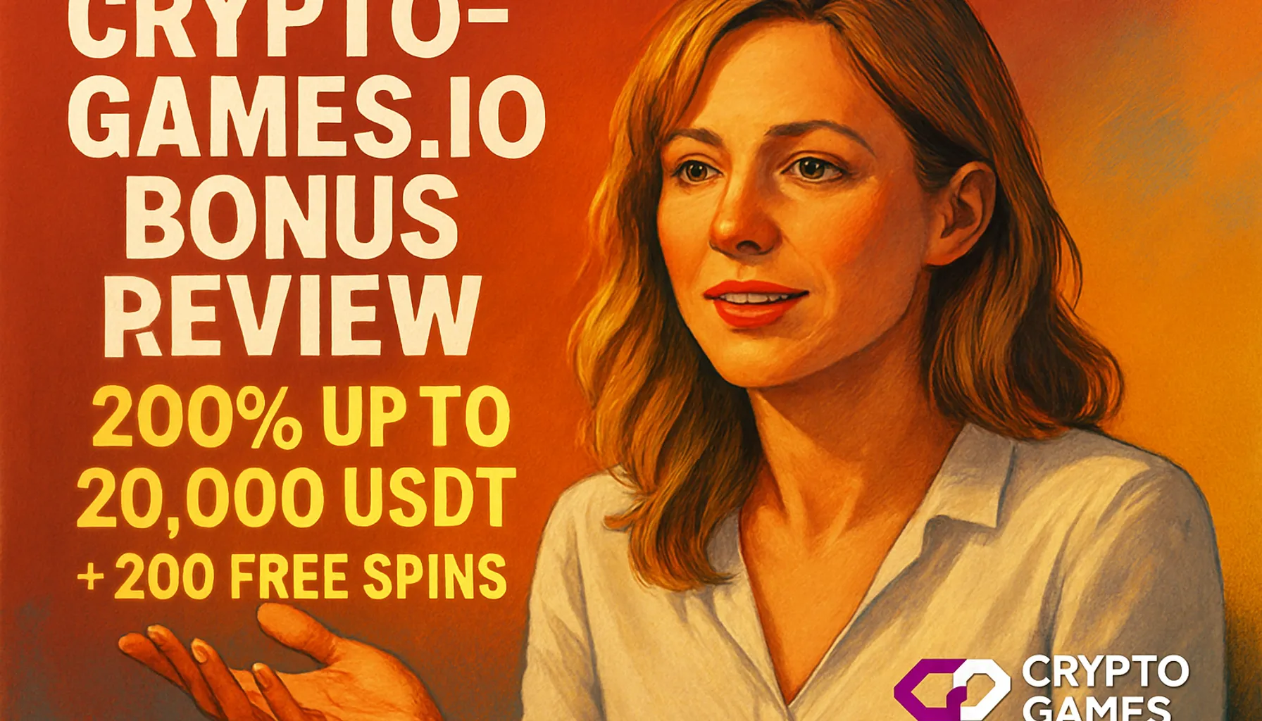 Cover image for Crypto-Games.io Bonus Review: 200% up to 20,000 USDT + 200 Free Spins