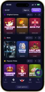 crypto games io screenshots