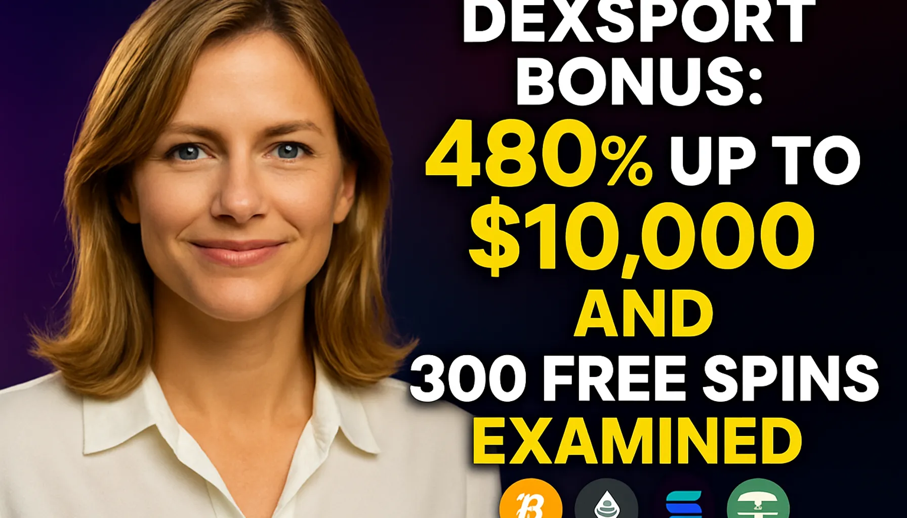 Cover image for Dexsport Bonus: 480% Up to $10,000 and 300 Free Spins Examined