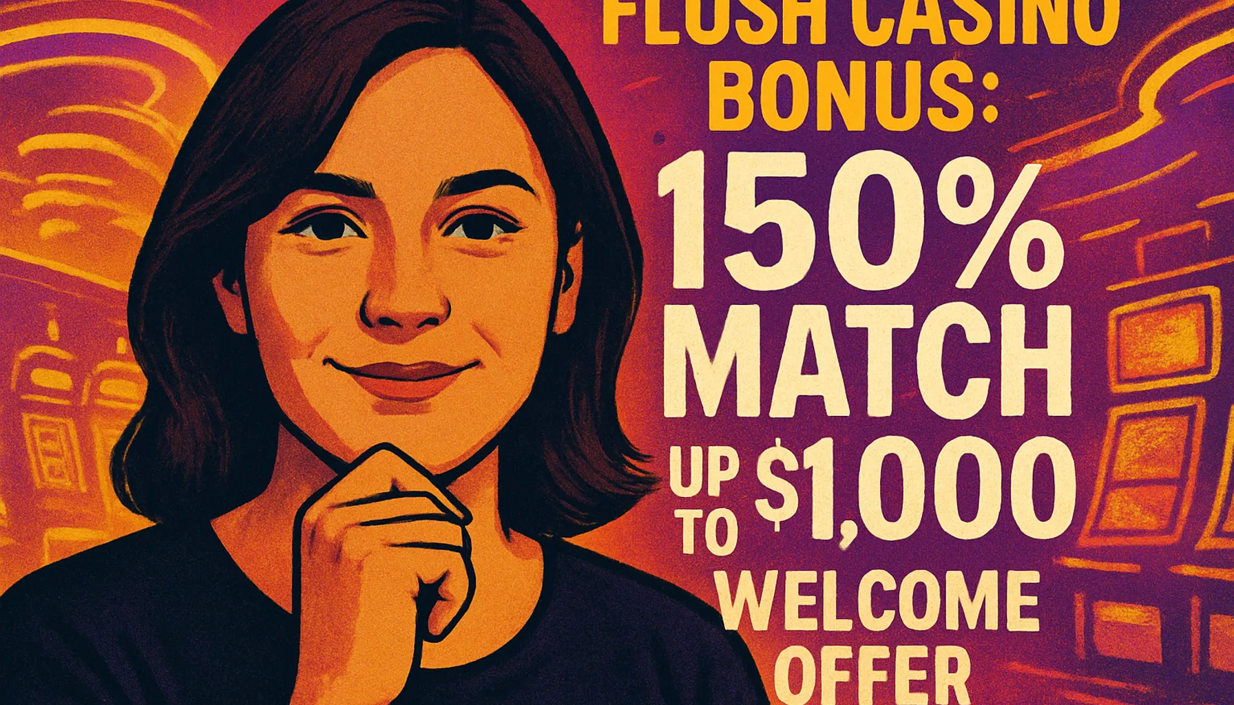 Cover image for Flush Casino Bonus: 150% Match Up to $1,000 Welcome Offer
